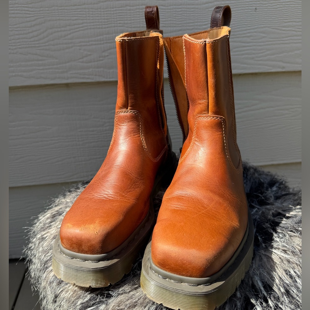 Dr. Martens Brown Leather Boots AMAAYAH LO
Orleans Leather Chelsea Boots